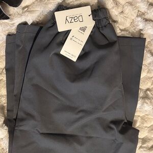 Dazy Men's Charcoal Joggers